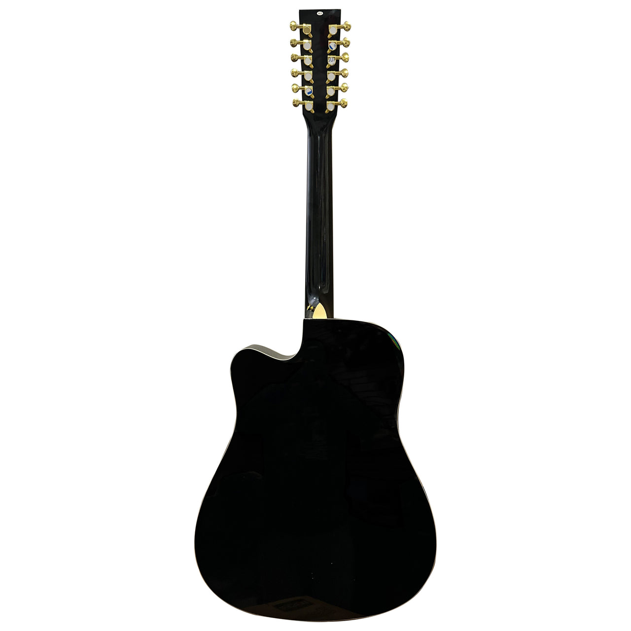 Guitarra Docerola Electroacustica Mc Cartney Bfg-4117c-12fm-eq-bk