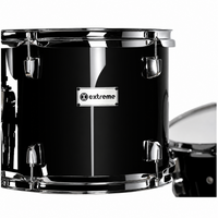 Thumbnail for BATERIA EXTREME 5 PIEZAS NEGRO ARO CROMO, EXBT063