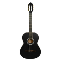 Thumbnail for Guitarra Clasica Bamboo Gc-39-bk-ar Negra Con Funda 39 Pulgadas