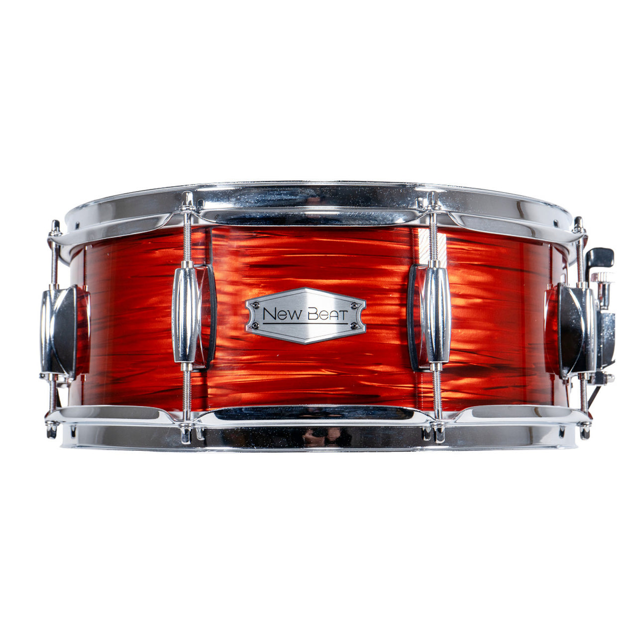 Tarola New Beat Nbsdu-1405 Para Bateria Rojo Marmoleado Nmr