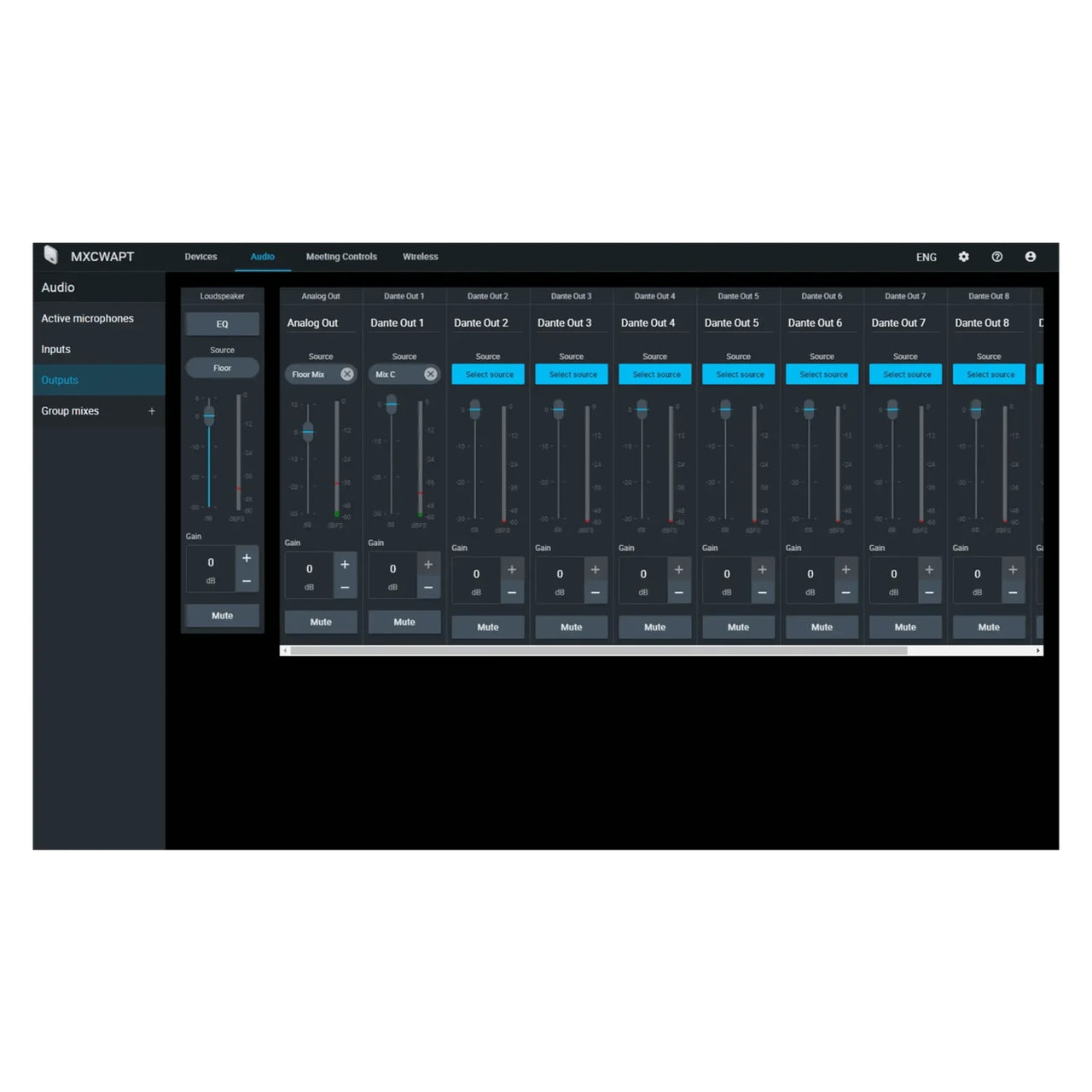 Transceptor De Punto De Acceso Shure Mxcwapt-b