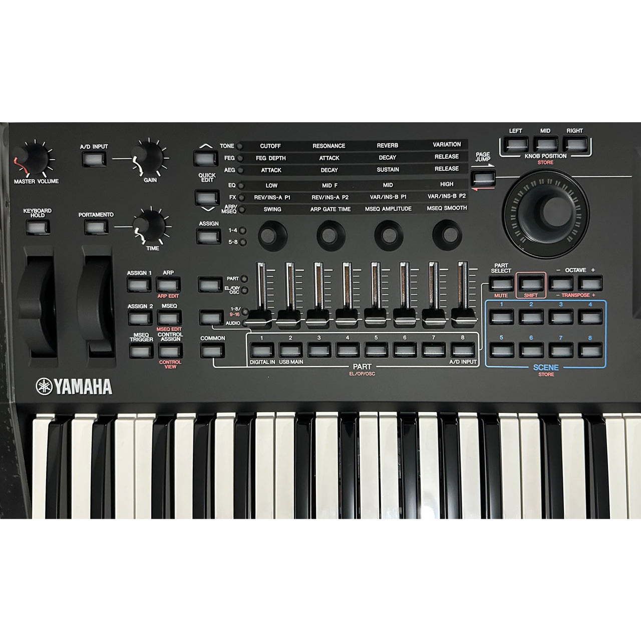 Teclado Prof Yamaha 61teclas Y Estac De Trab C/adap Pa300c, Modx M6