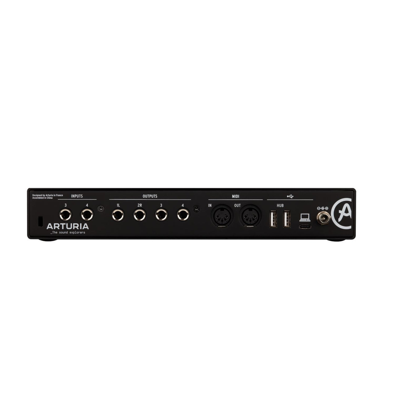 Interfaz Arturia De Audio Usb Minifuse 4 Black, Minifuse4b