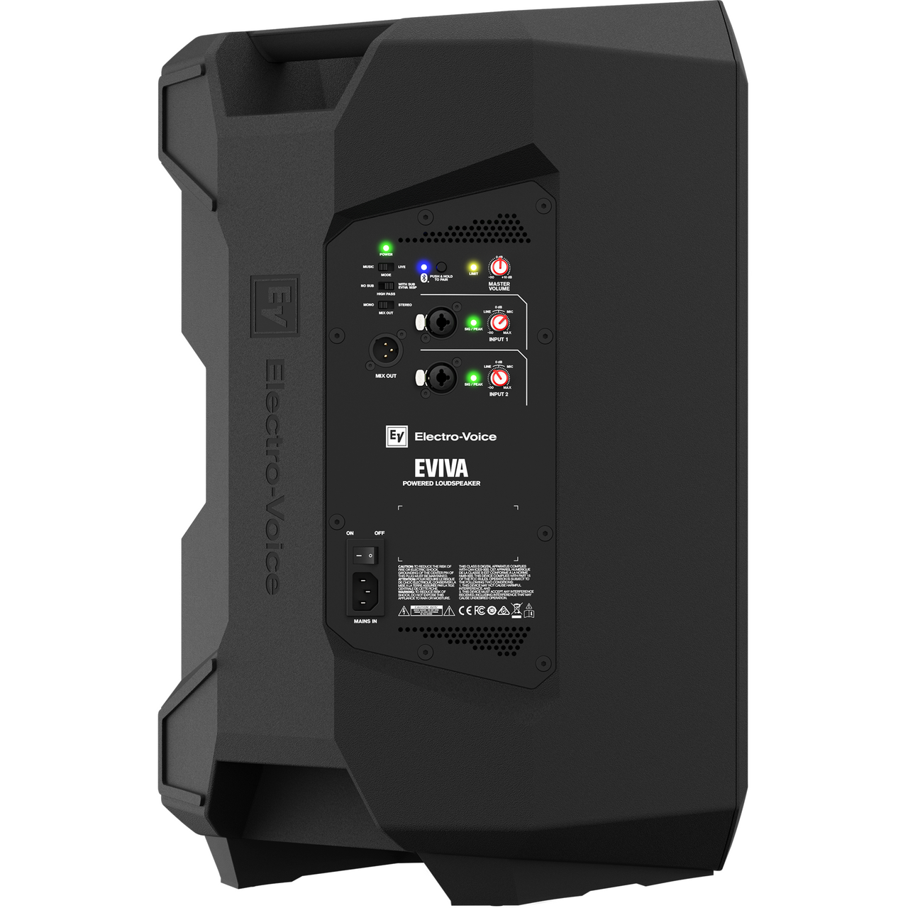 Bafle Electrovoice Eviva 12p Amplificado 12 Pulgadas