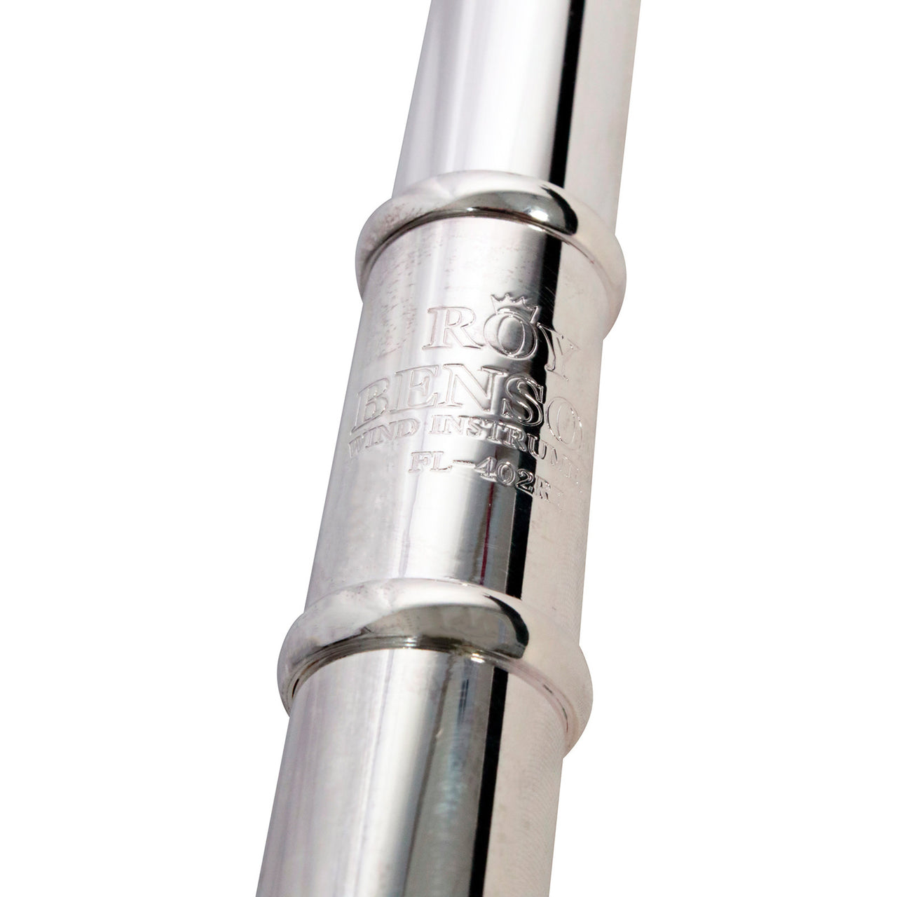 Flauta Transversal Roy Benson Fl-402r Con Hisopo Y Paño De Limpieza