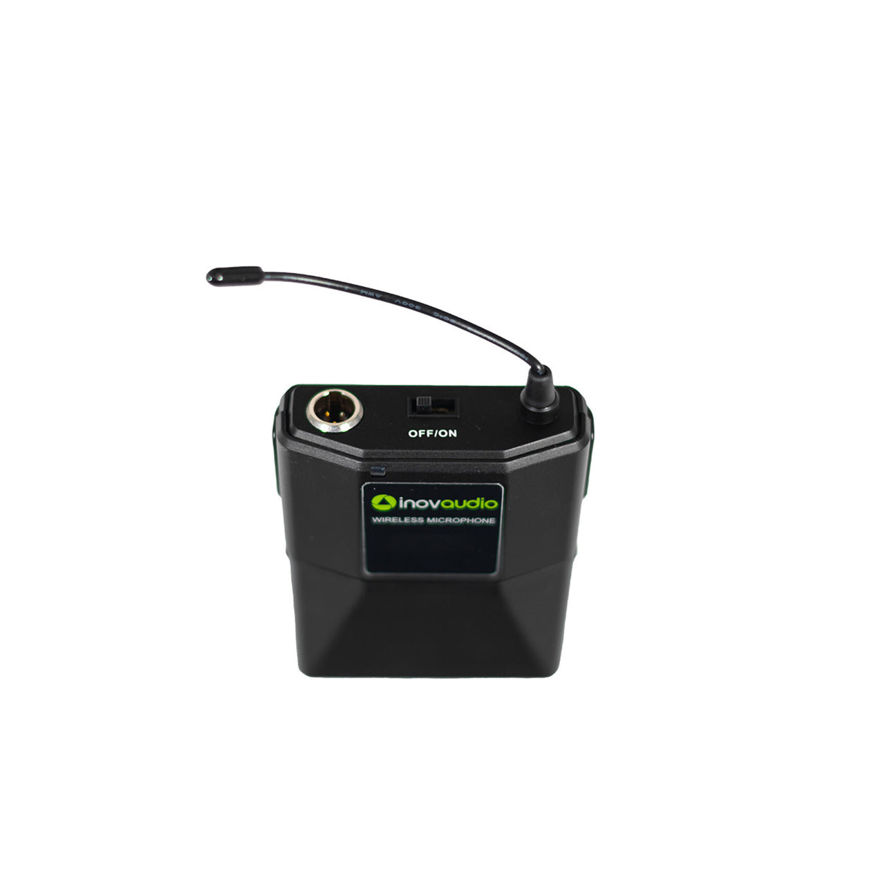 Sistema Inalambrico Inovaudio MIL-202 Receptor Bodypack Microfono de Mano y Diadema