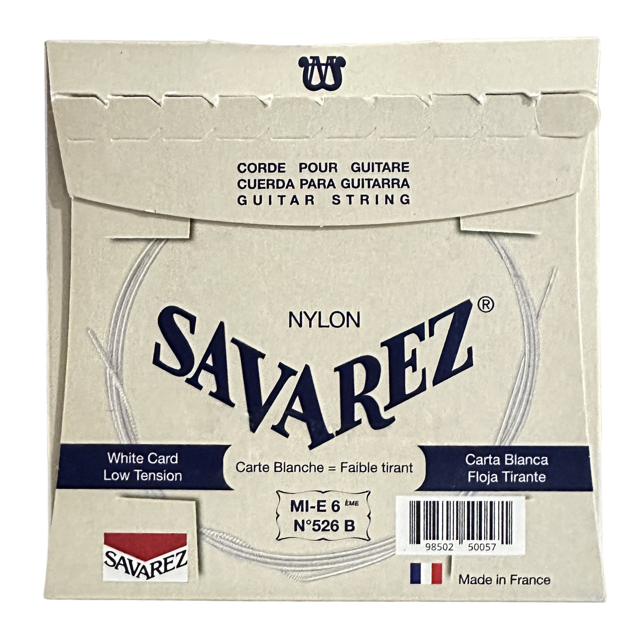 Encordadura Savarez 520b Para Guitarra Tradicional Tension Baja