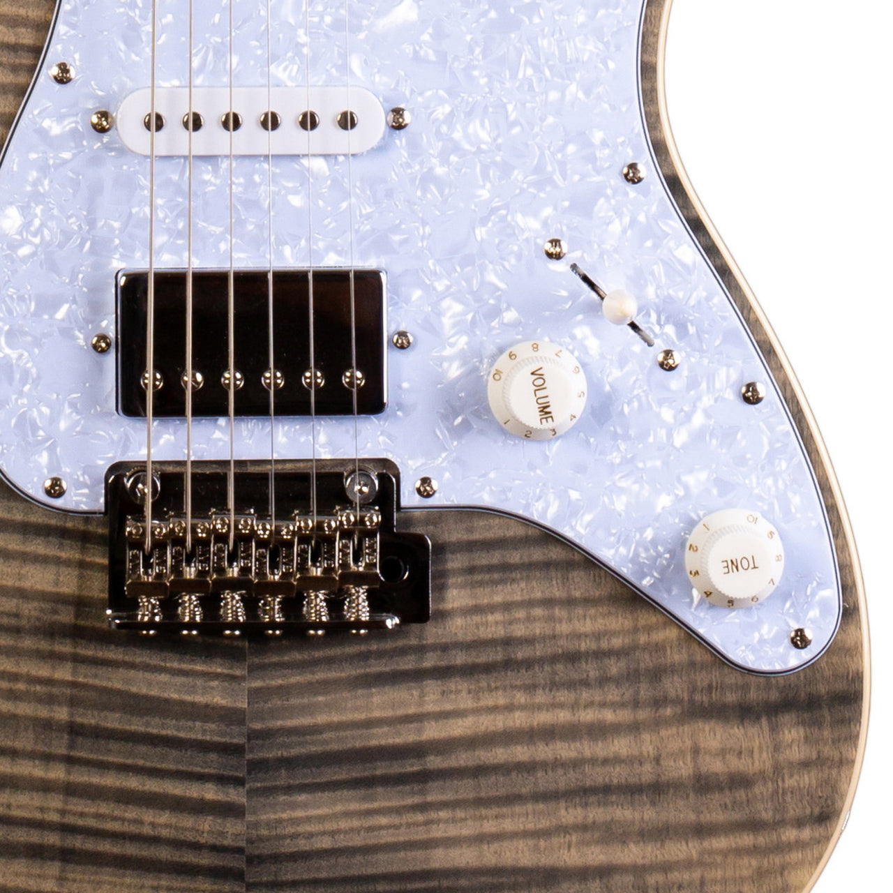 Guitarra Jet Guitars Electrica Js450 Transparent Black