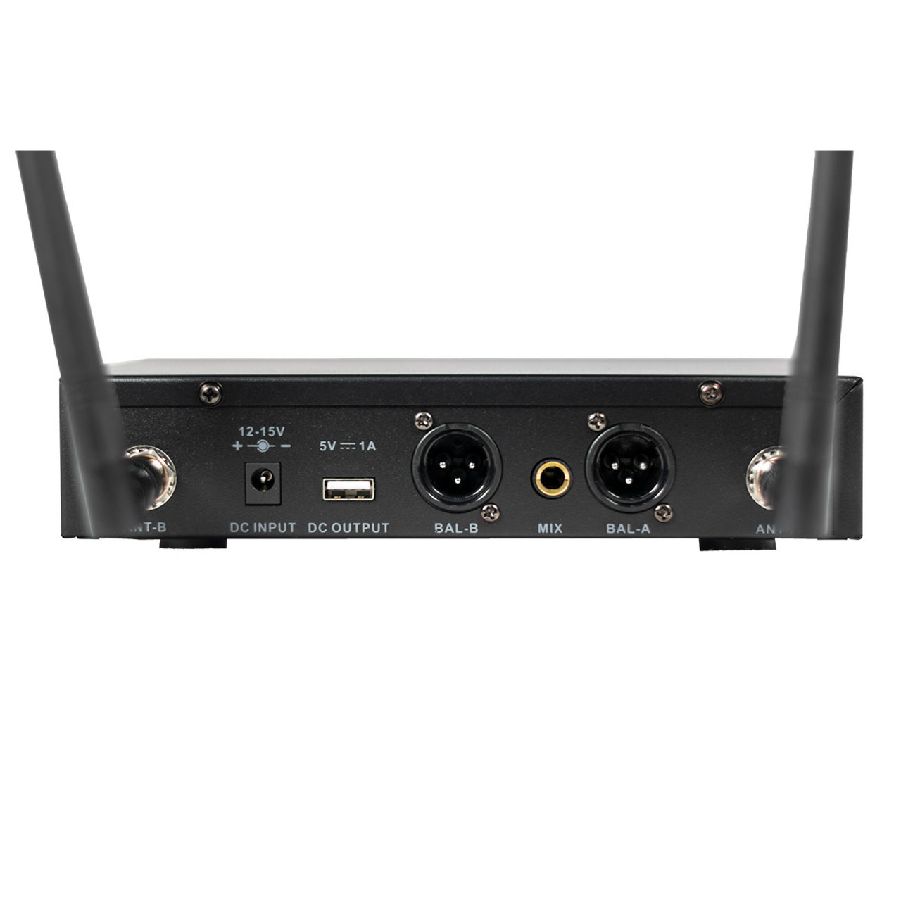 Sistema microfonos Inalambricos Inovaudio Il-202 UHF Receptor Dos Diademas Dos Bodypack