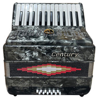 Thumbnail for Acordeon Teclas Century Cnac029 Gris 2512 Hill 4 Voces C1302g