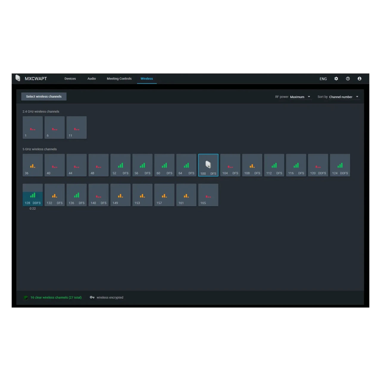 Transceptor De Punto De Acceso Shure Mxcwapt-b