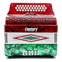 Thumbnail for Acordeon Century C3412fab 34 Botones 12 Bajos Fa Bandera 3 Registros