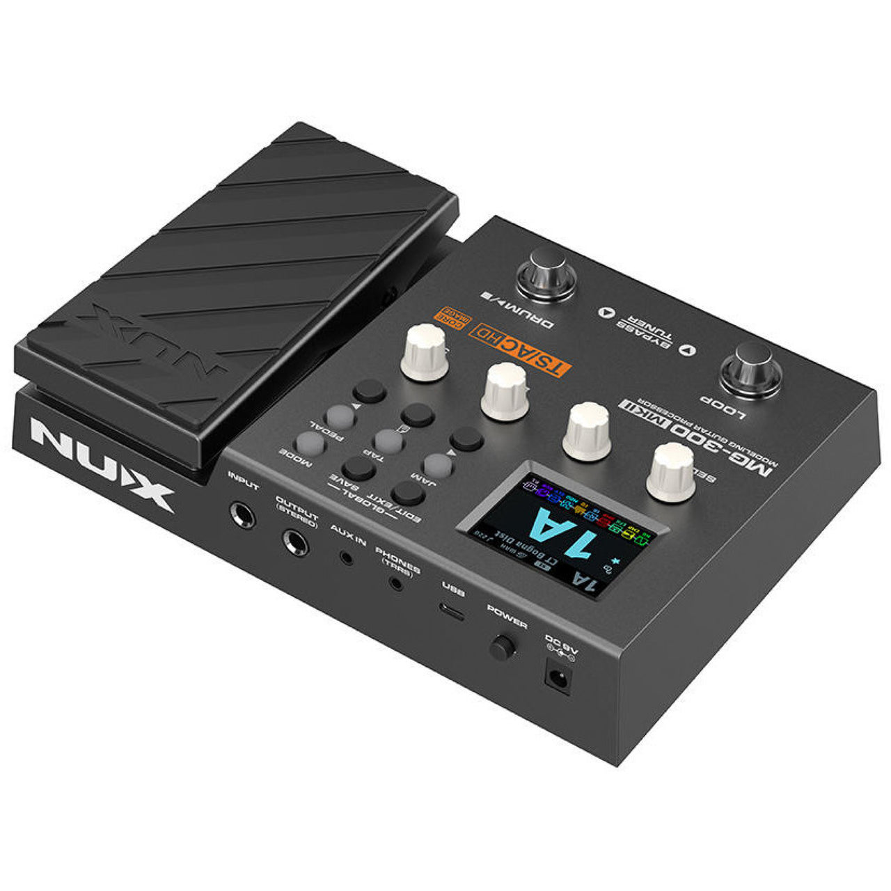 Pedalera Procesador Nux Mg-300mkii Para Guitarra