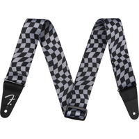 Thumbnail for Thaly Fender Wavy Checkerboard Strap Para Guitarra Gray 0990637248