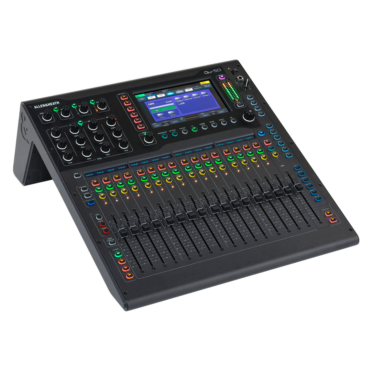 Mezcladora Digital Allen & Heath Qu-5d Con Dante 16 Canales