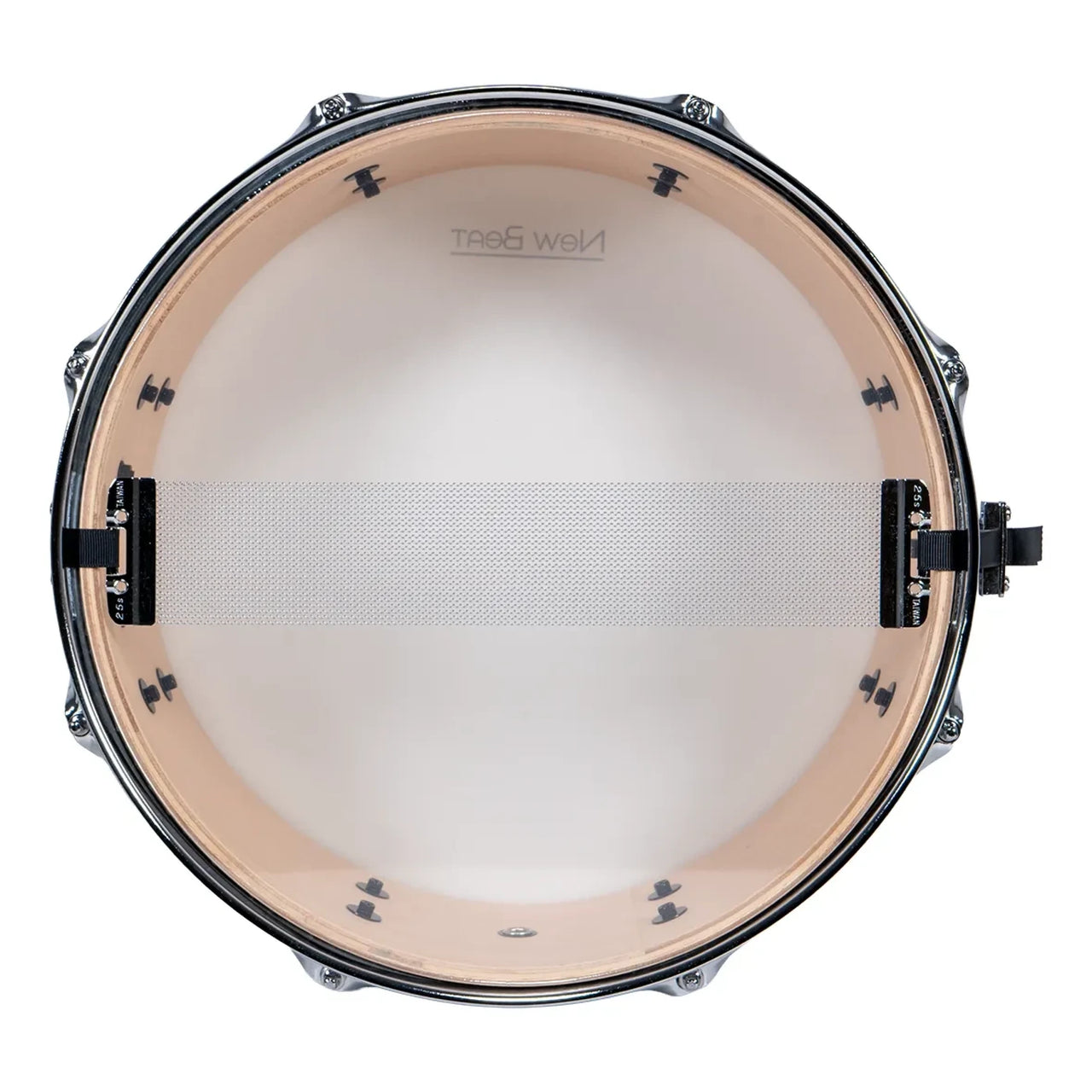 Tarola New Beat Nbsdt-1405-Bpe Para Bateria Blanco Perla