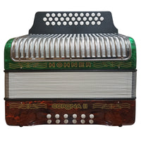 Thumbnail for Acordeon Hohner Corona Ii 31 Botones 12 Bajos Fa/sib/mi Bandera, A5649