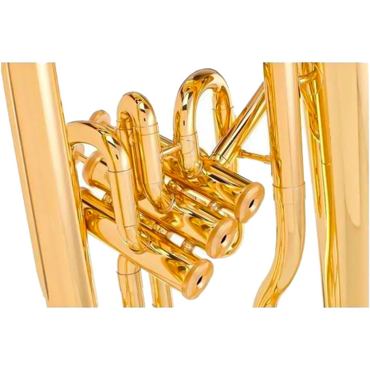 Euphonium Yamaha Yep211 Estandar En Bb Con Pabellon Frontal 3 Pistones