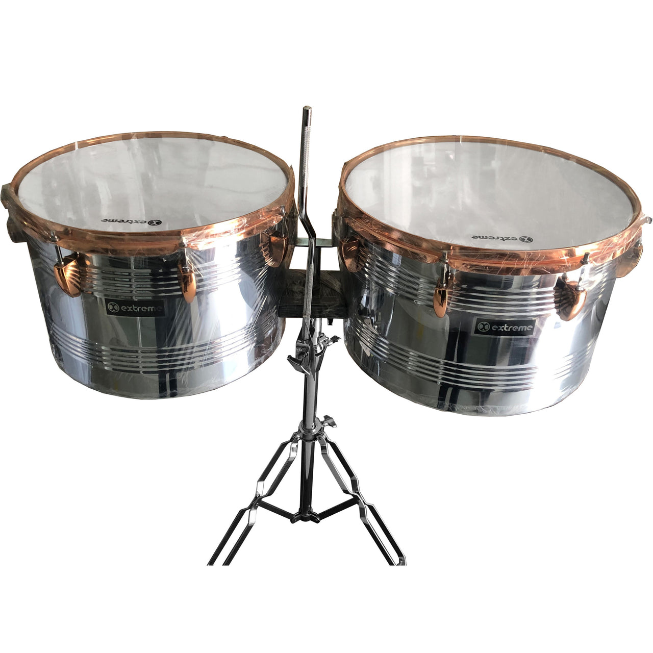 Timbales Extreme Vaso Largo 14 Y 15 C/Cencerro, Extl003