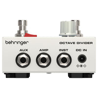 Thumbnail for Pedal De Efecto Bajo/Guitarra Behringer Octave Divider  Color Blanco