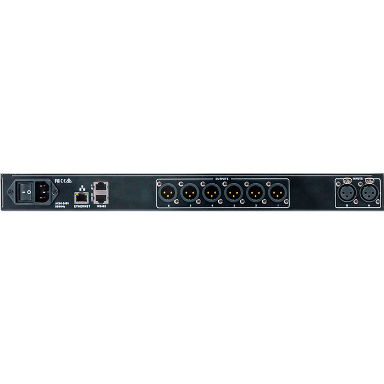 Procesador De Audio Auric 2f6 Fir 2 Entradas 6 Salidas