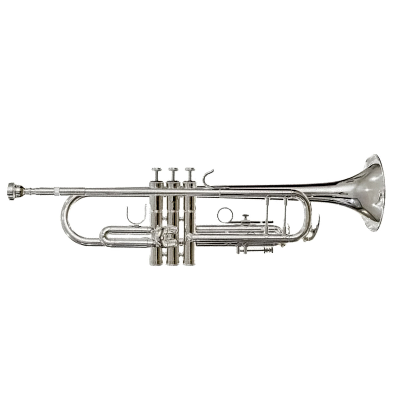 TROMPETA SILVERTONE SIB PLATEADA DOBLE POSTE 400S, SLTP017