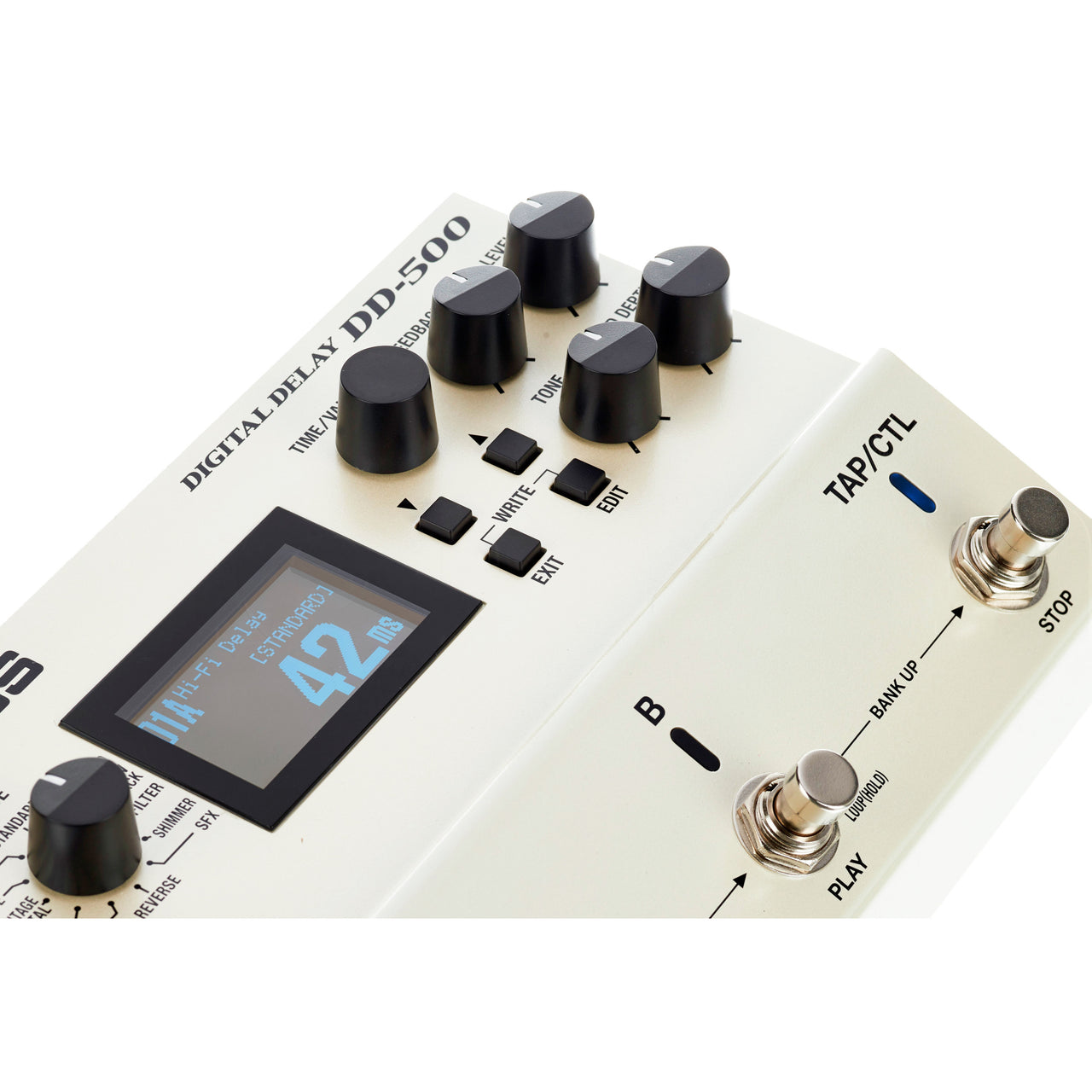 Pedal Efecto Boss Dd-500 Digital Delay Con Pantalla Lcd