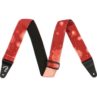 Thumbnail for Thaly Fender Para Guitarra Tie Dye Acid Wash Strap Red 0990637200