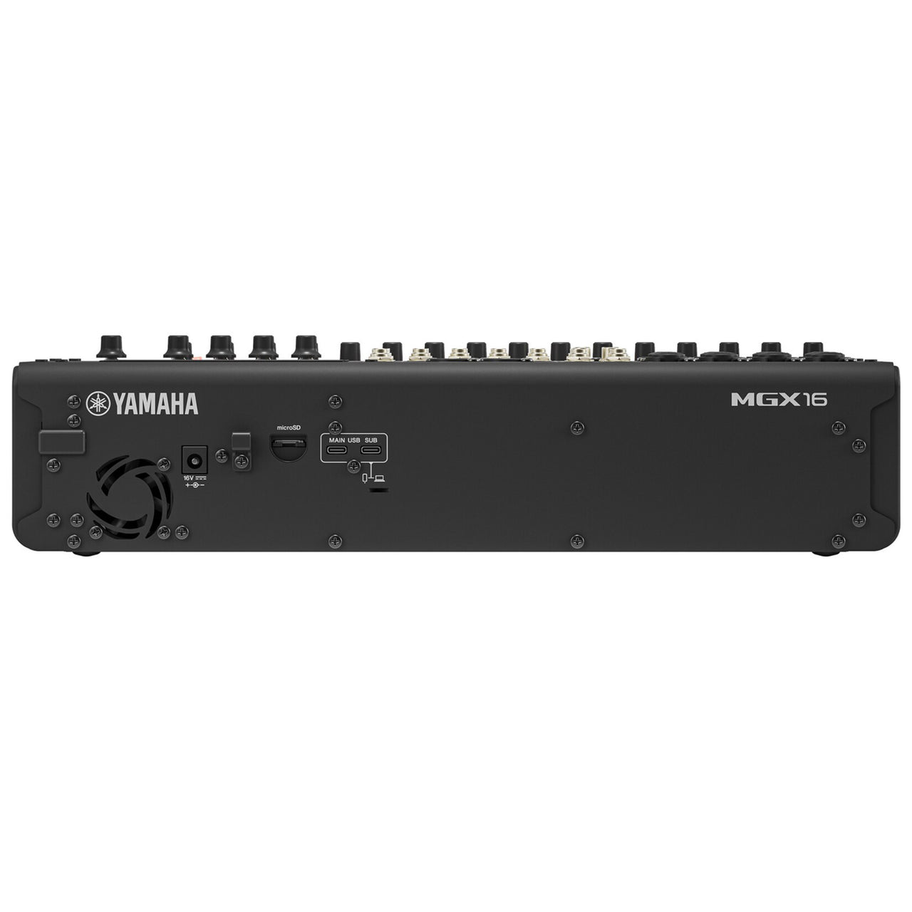 Consola Yamaha Mgx16b De Mezcla Digital 16 Canales Negro