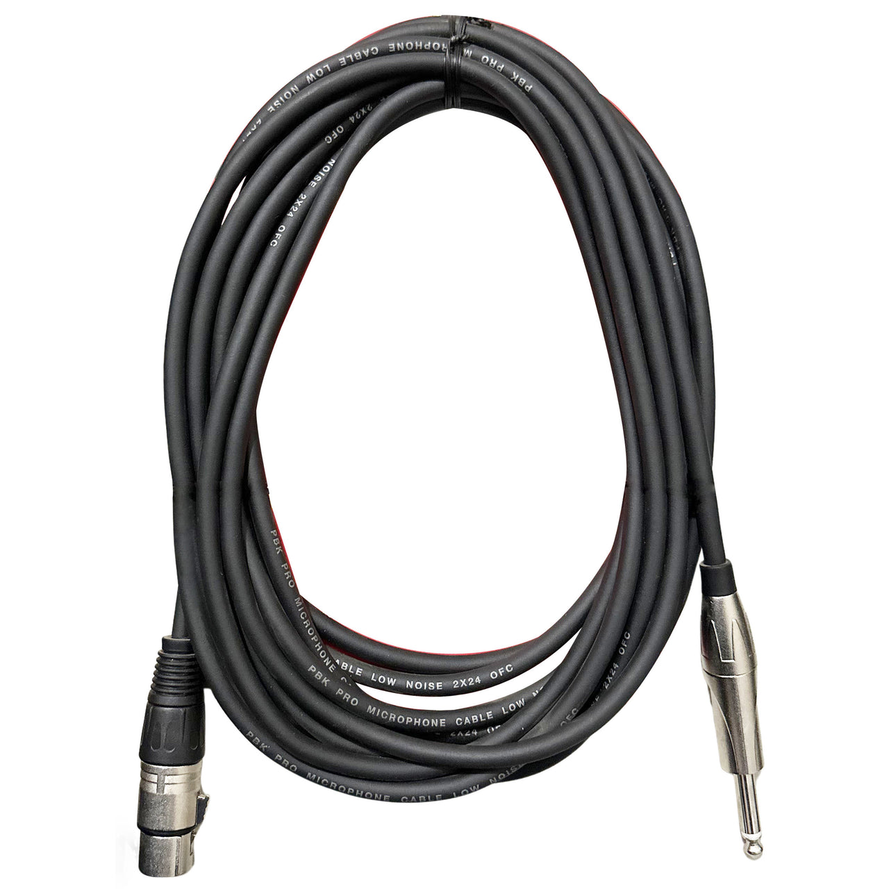 Cable Evolution Evcp-6r Para Microfono Canon A Plug 6 Metros