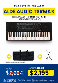 Thumbnail for Paquete Teclado Alde Audio TSRMAX Con Accesorios Incluidos