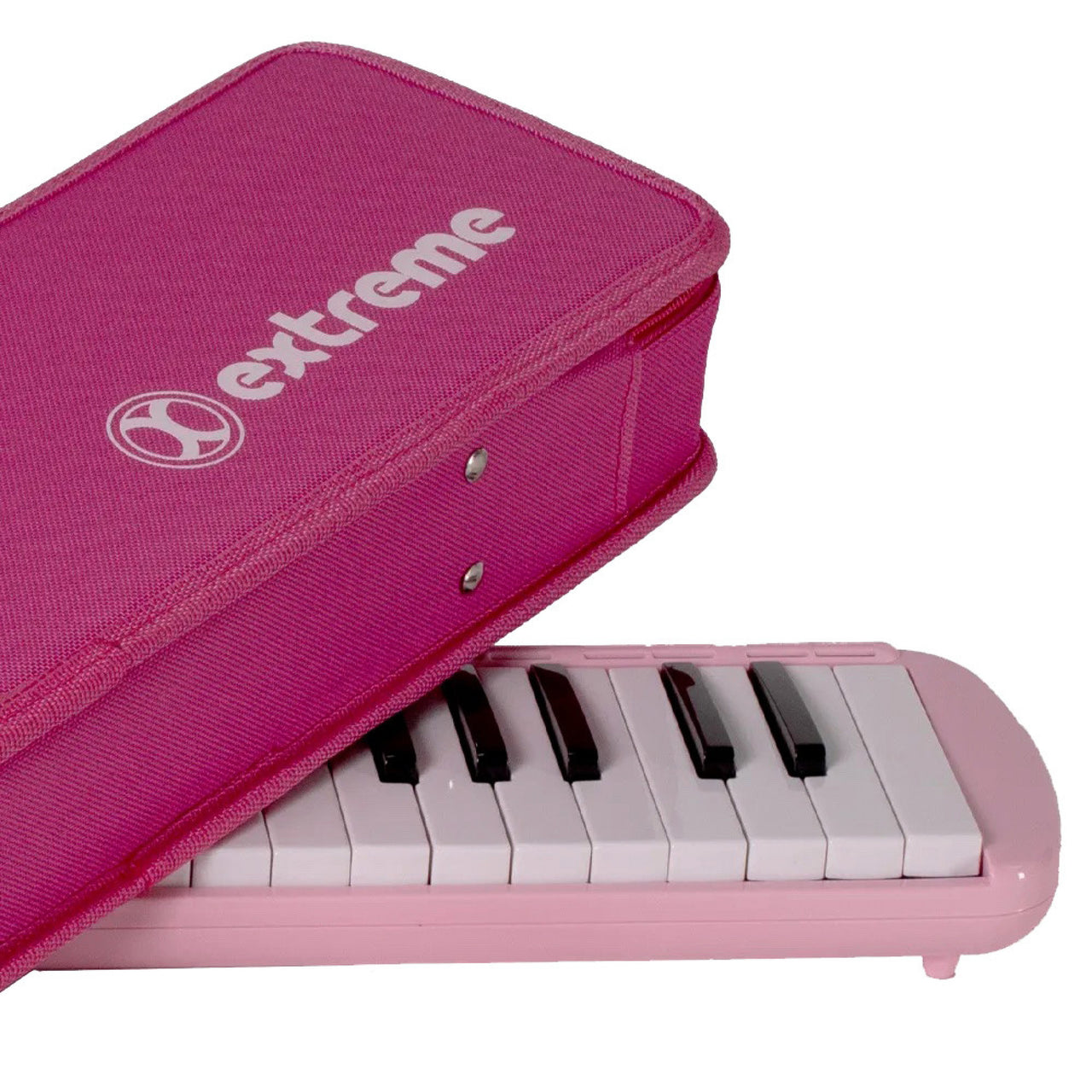 MELODICA EXTREME 37 TECLAS 3 OCTAVAS C/ESTUCHE ROSA, EXML010