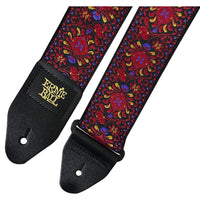 Thumbnail for Thaly Ernie Ball 5369 Para Guitarra Jacquard Crimson Royal Bloom