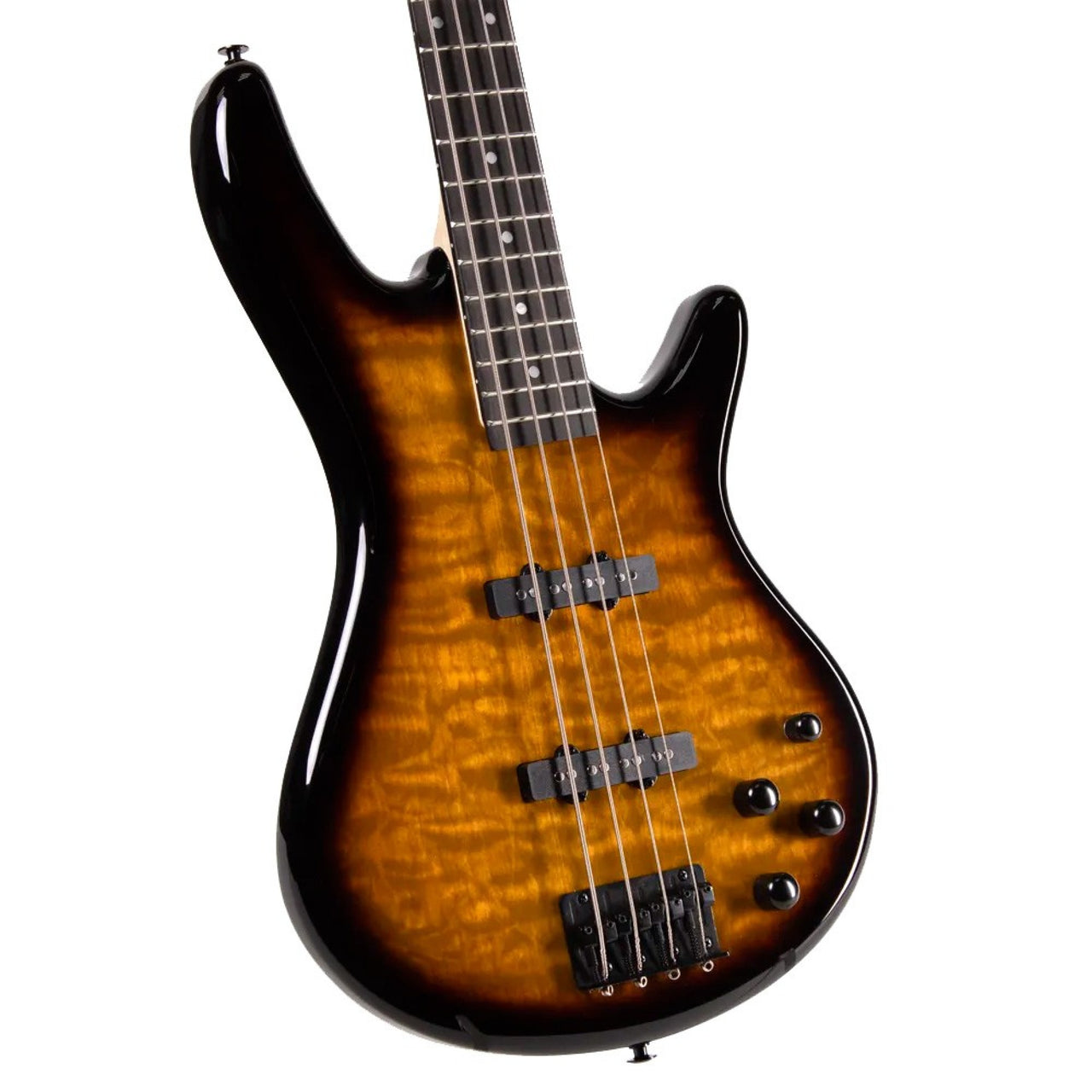 Bajo Electrico Ibanez Gsr280qa-tys 4 Cuerdas Amarillo Sombreado