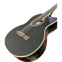 Thumbnail for Guitarra Electroacustica Mc Cartney Negro Brillante, Qcg-10sl-ce-gbk