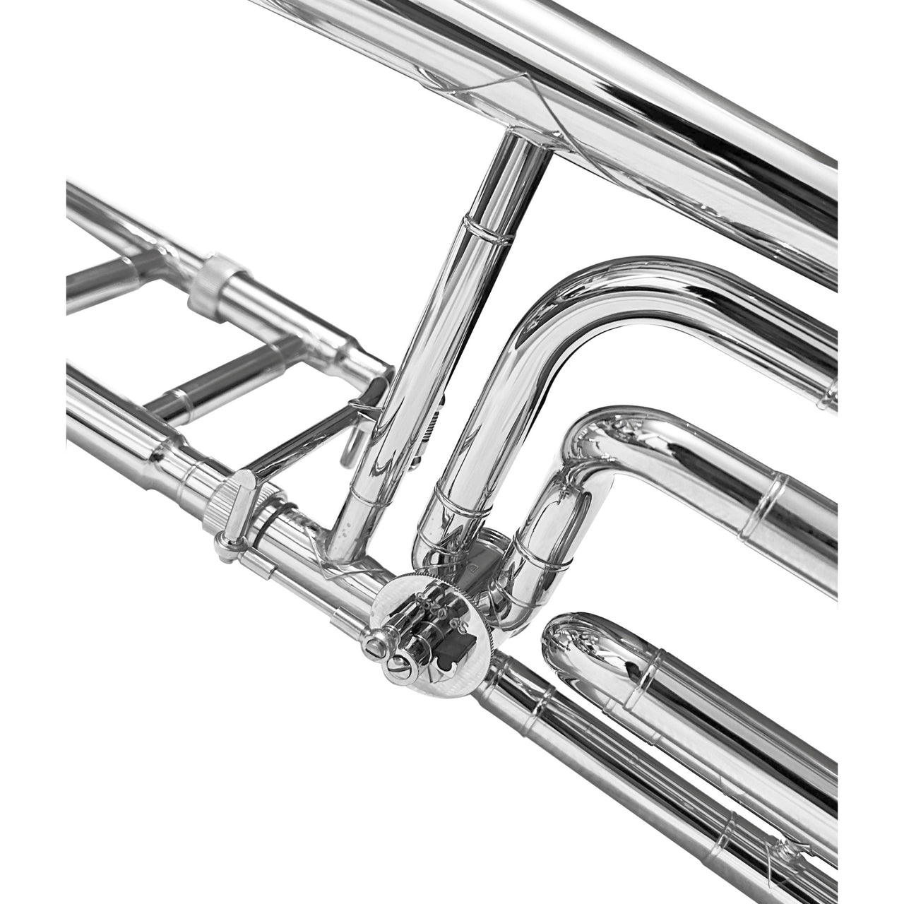 Trombon De Vara Martinz Mwtbv20n Con Transpositor Sib/fa Niquel Entrada Grande