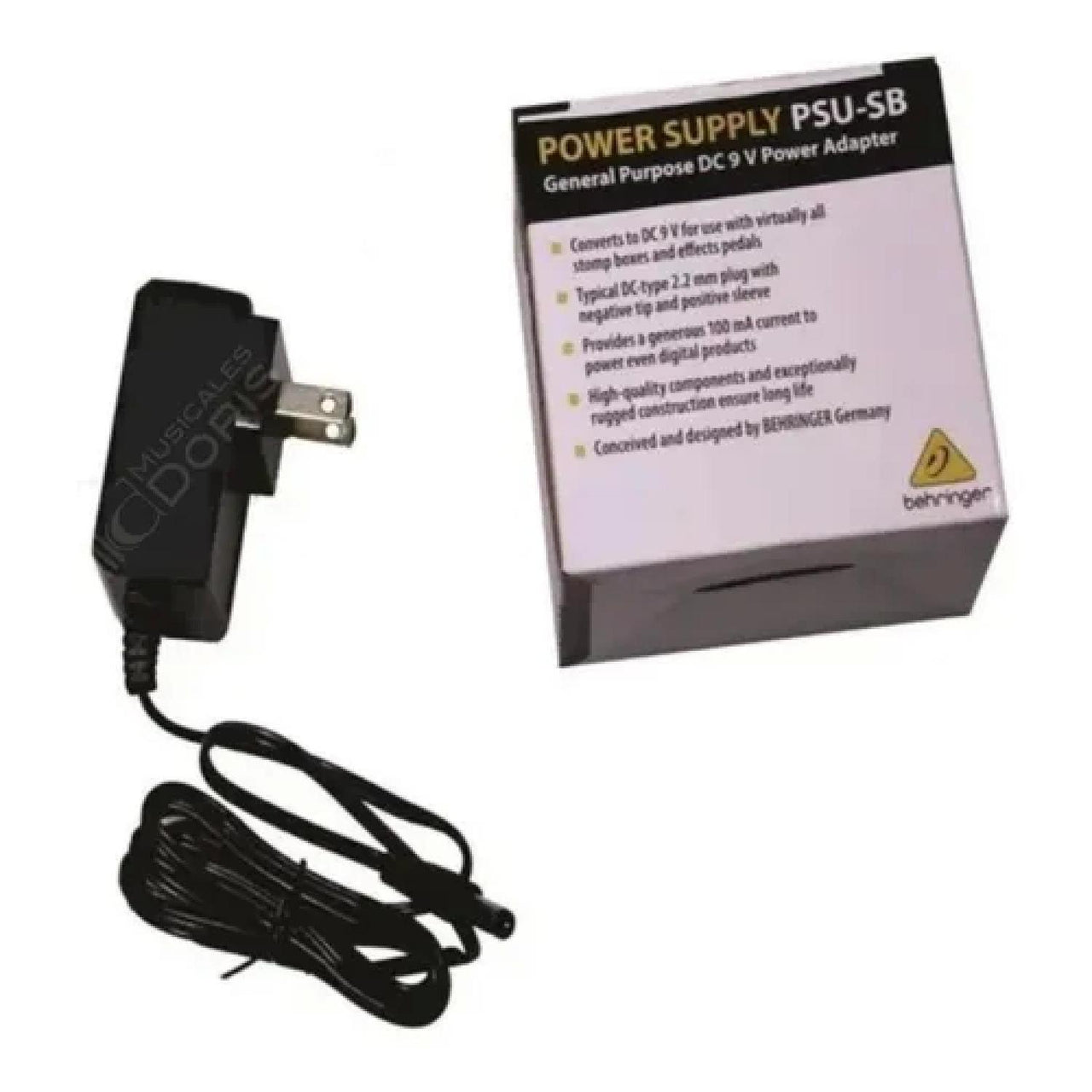 ADAPTADOR BEHRINGER DE CORRIENTE 9V P/PEDALES, PSU-SB