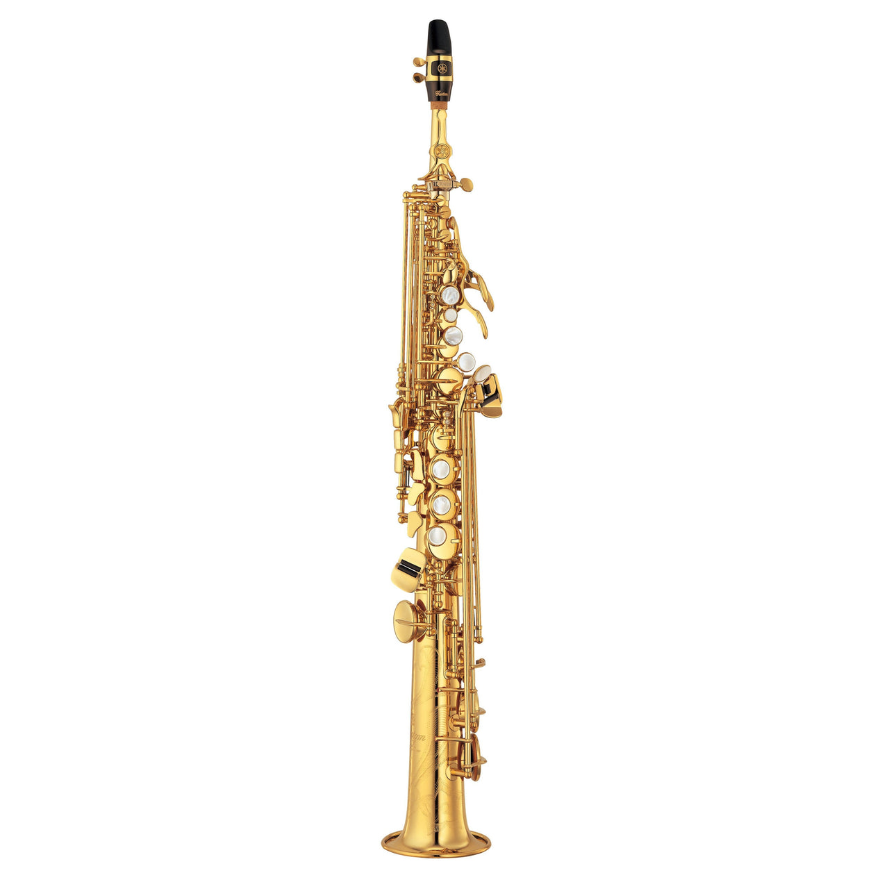 Saxofon Soprano Yamaha Custom Con Llave De Sol, Yss-875exhg/02