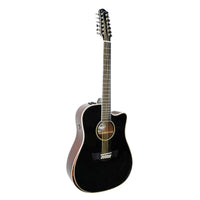 Thumbnail for Guitarra Docerola Electroacustica Tagima Sierreña-xii-eq-bk Negra