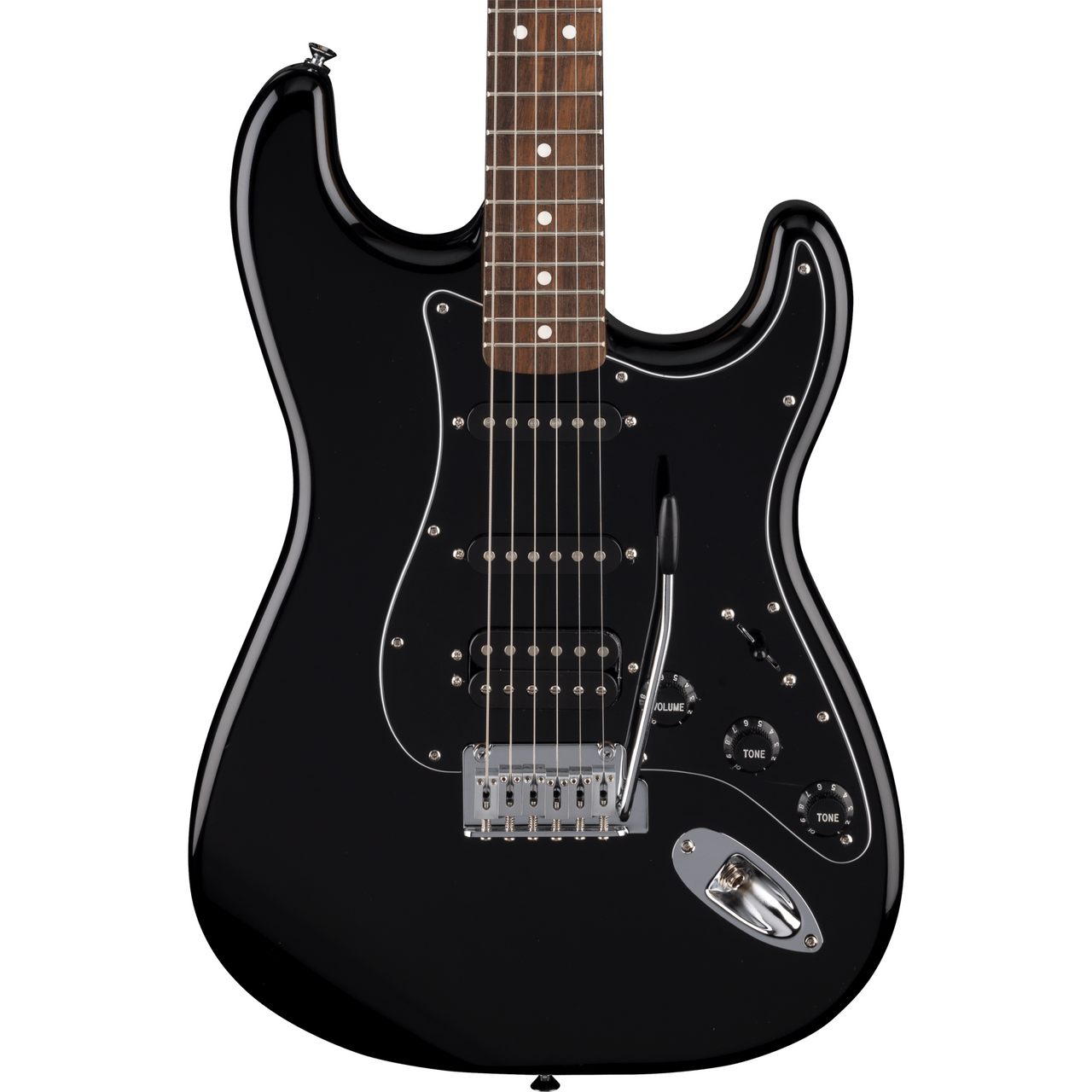 Guitarra Electrica Fender Standard Stratocaster HSS Black 0266441506