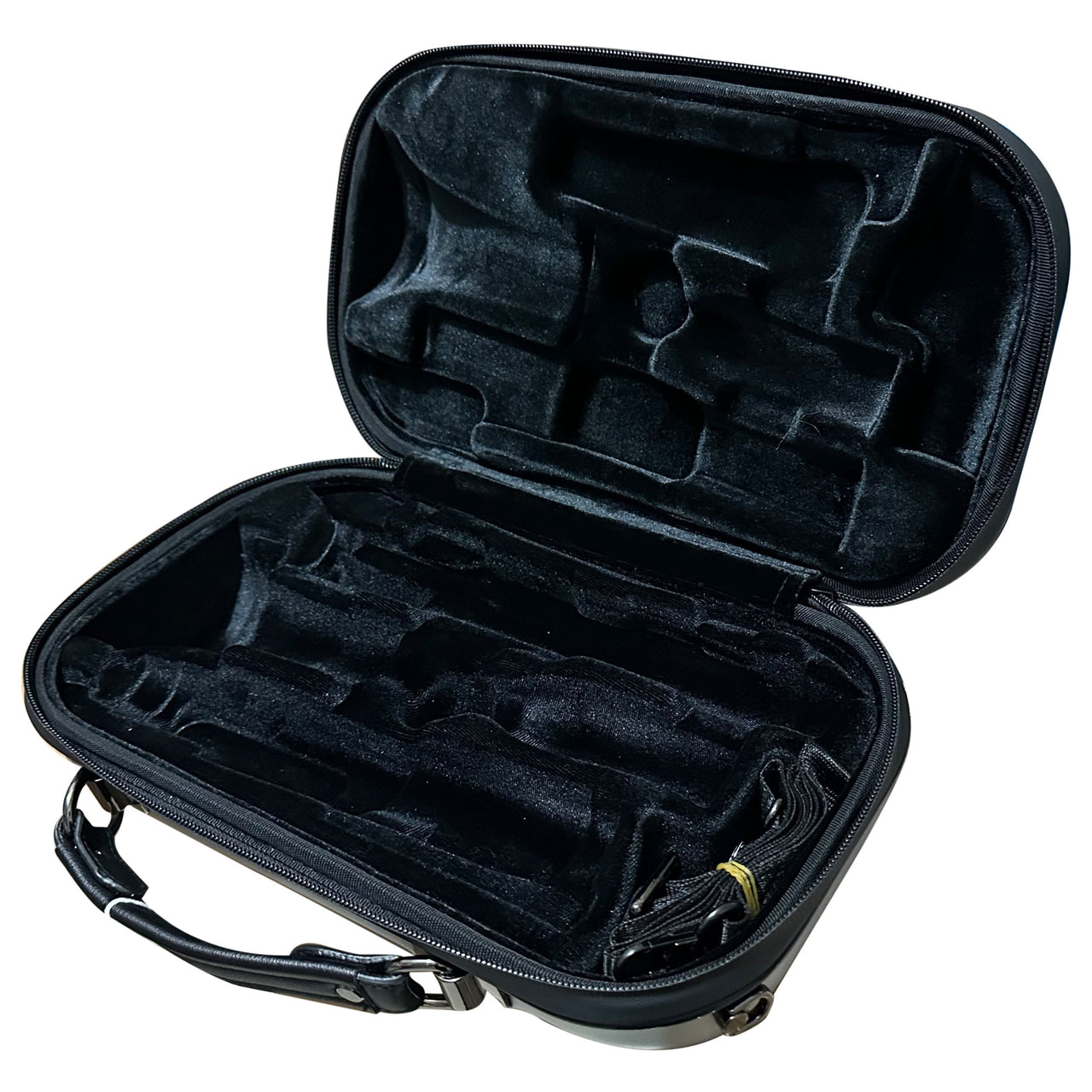 Estuche Sheng-ai Para Clarinete Abs Plateado