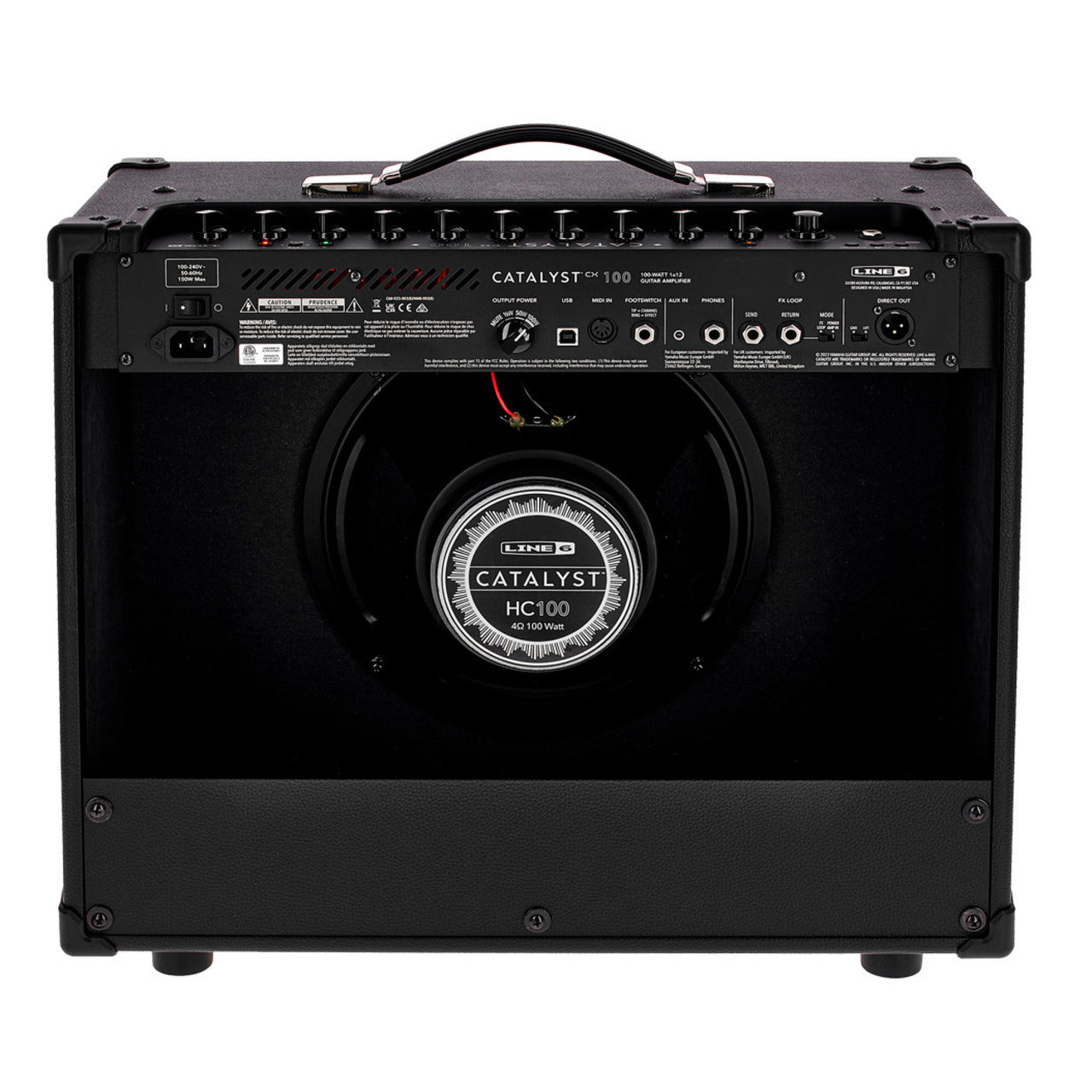 Amplificador Line 6 Catalystcx100 De Modelaje 2 Canales 100w Con Efectos