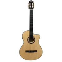 Thumbnail for Guitarra Electroacustica Mc Cartney Qcg-10sl-ce-gnt Natural Brillante