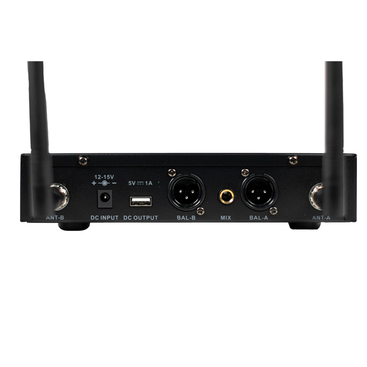 Sistema Microfonos Inalambricos Inovaudio Md-202 UHF Receptor Dos Microfonos De mano