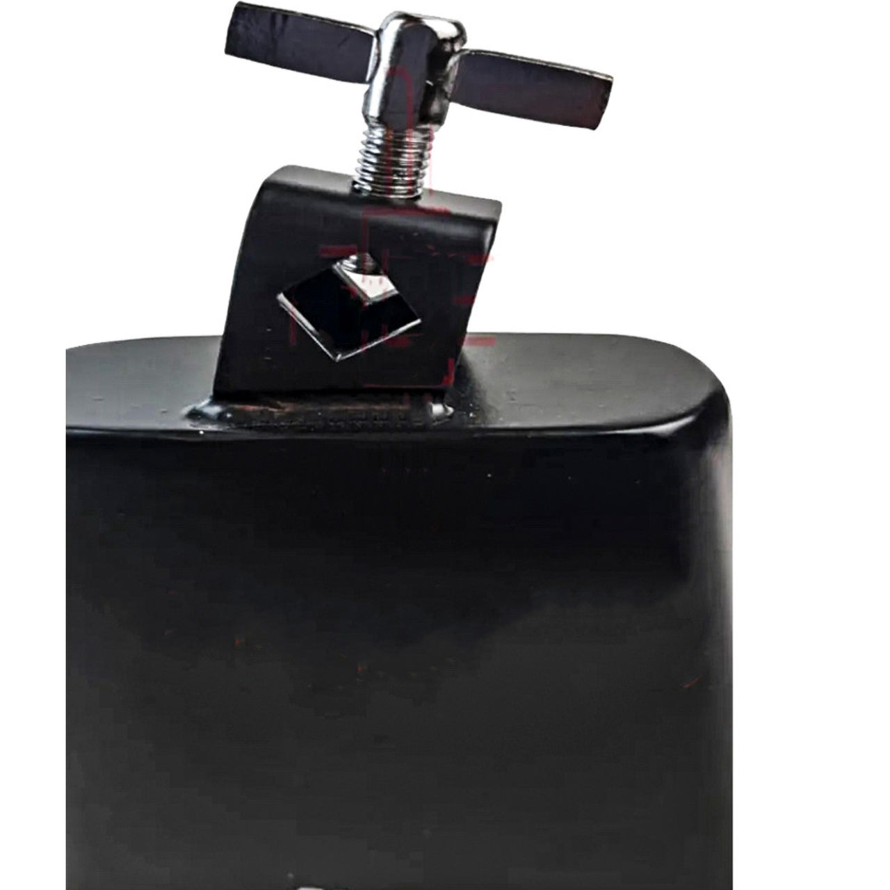 Cencerro Alde Audio Cowbell5 De Metal Color Negro 5 Pulgadas