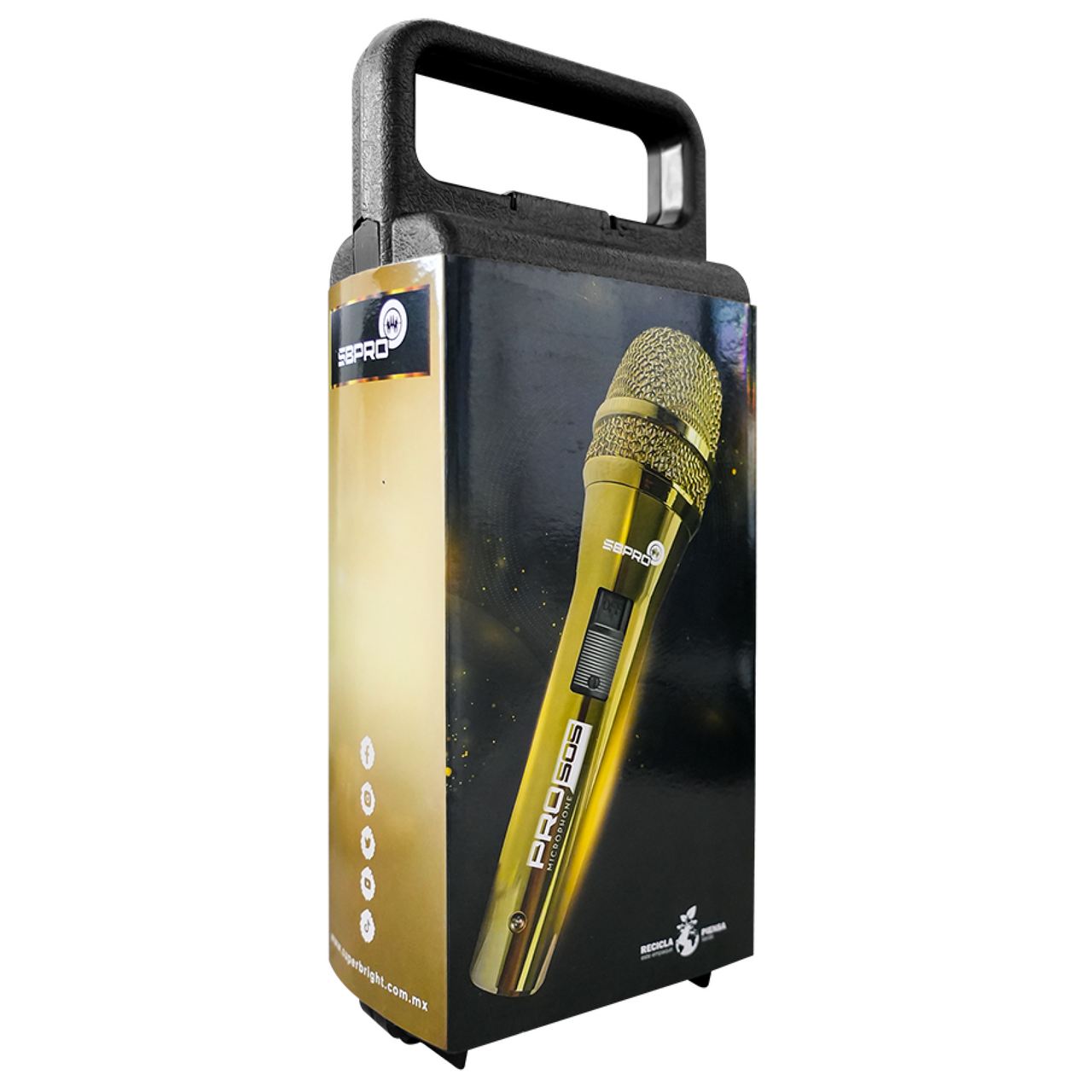 Microfono Super Bright Pro505 Alambrico 16khz