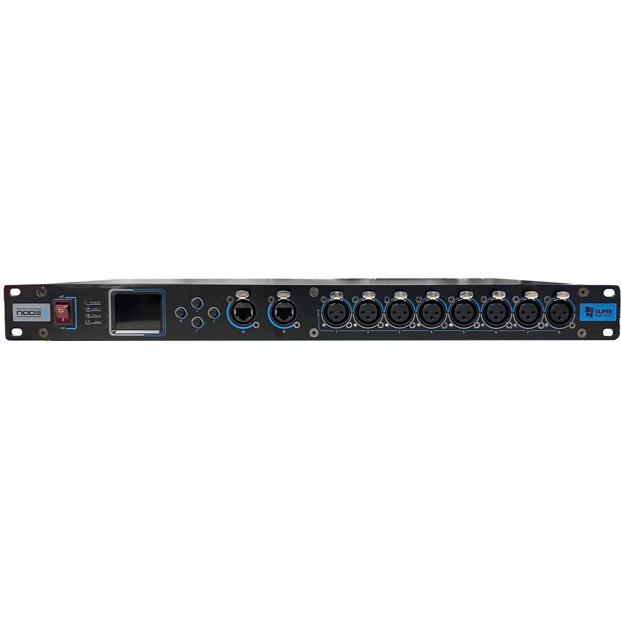 Convertidor Superbright Node 8 Ethernet A Dmx 8 Puertos