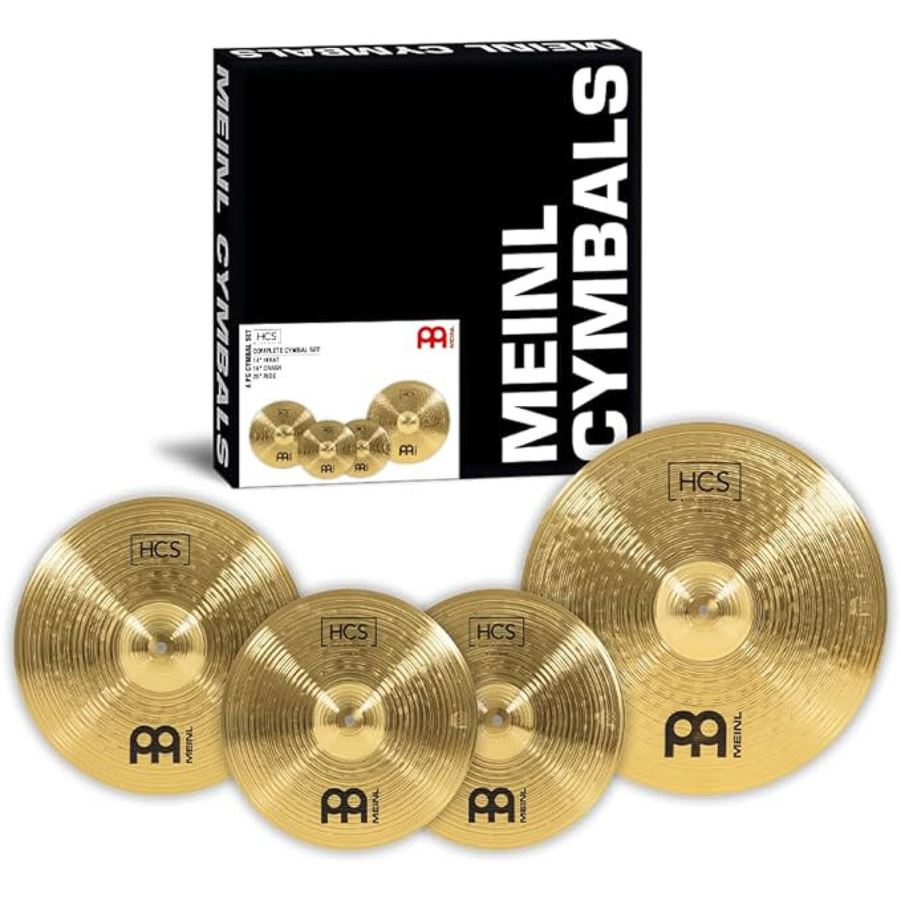 Platillos Meinl Hcs141620 de 14", 16" Y 20"