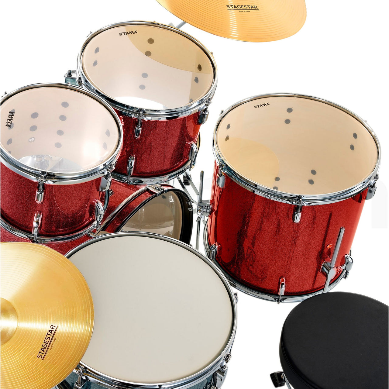 Bateria Tama Stage Star St52h6c-scp 5 Piezas Cobre Con Herrajes