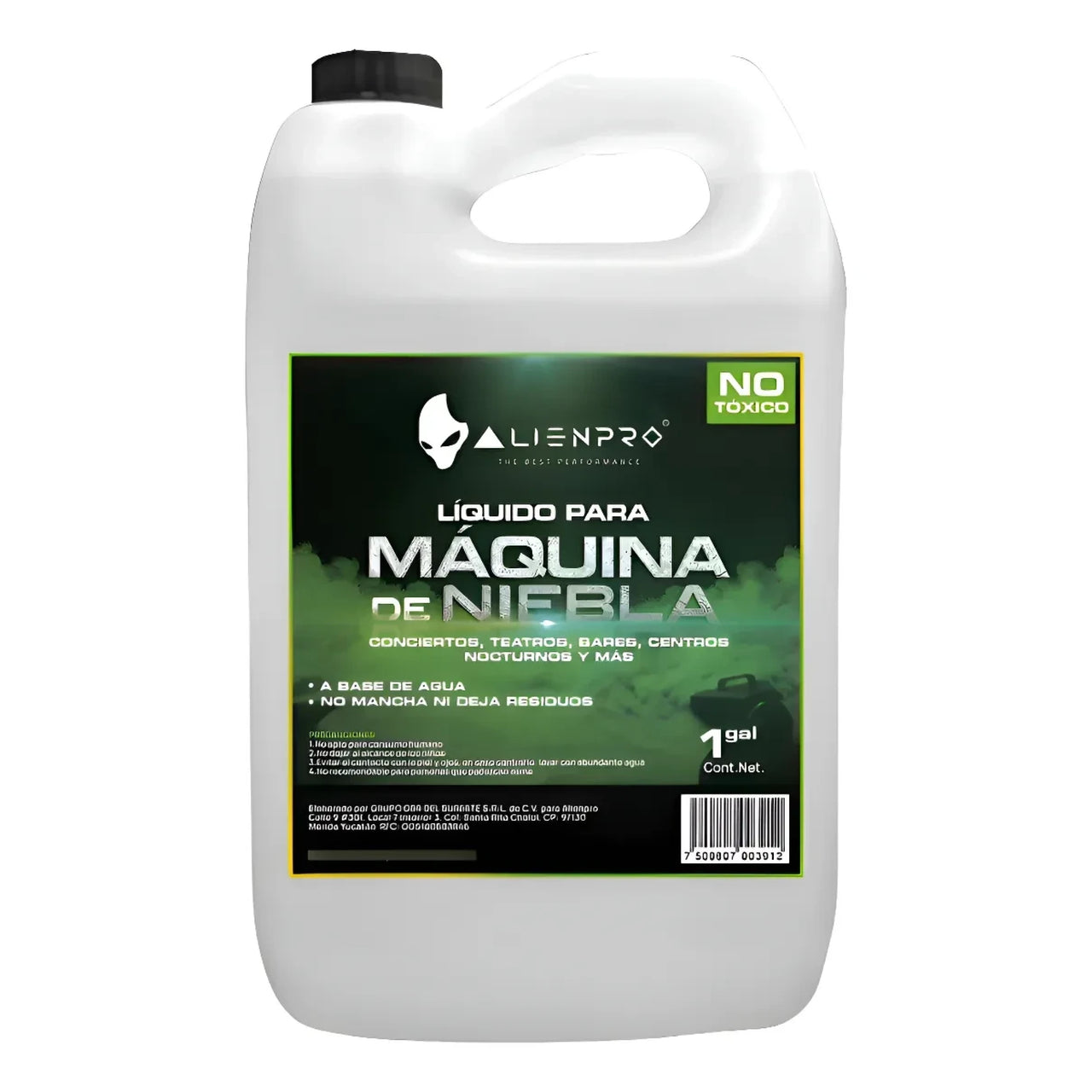 Liquido De Niebla Alien 95-105 Galon